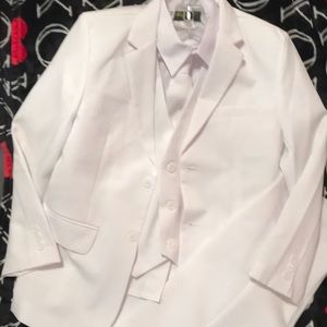 Boys White Suite